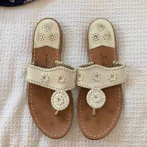 White Jack Rogers size 8